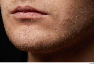 HD Face skin references Ethan Read lips mouth skin pores…